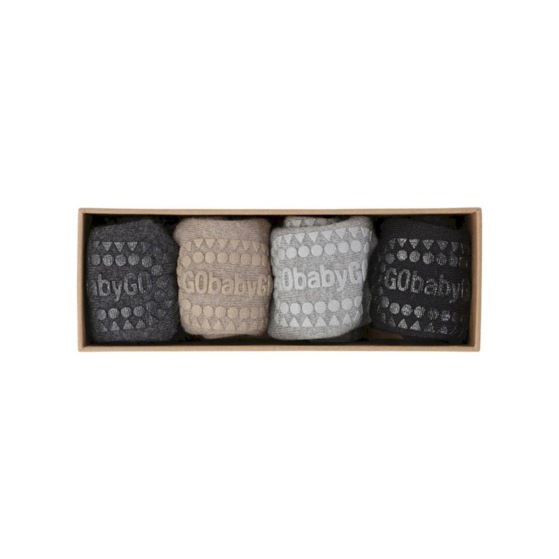 Meias Antiderrapantes - Pack de 4
