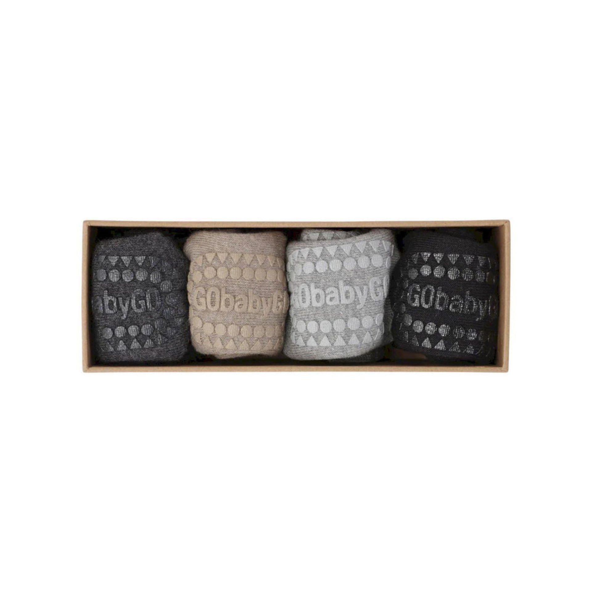 Meias Antiderrapantes - Pack de 4