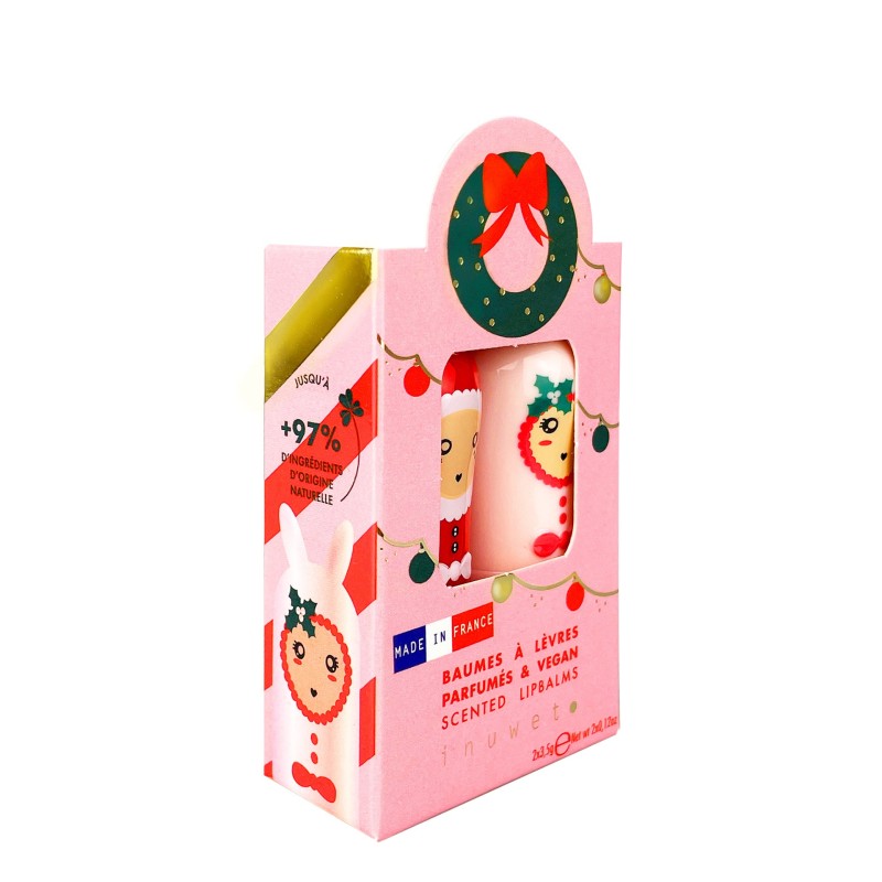 Conjunto de Bálsamo Labial de Natal