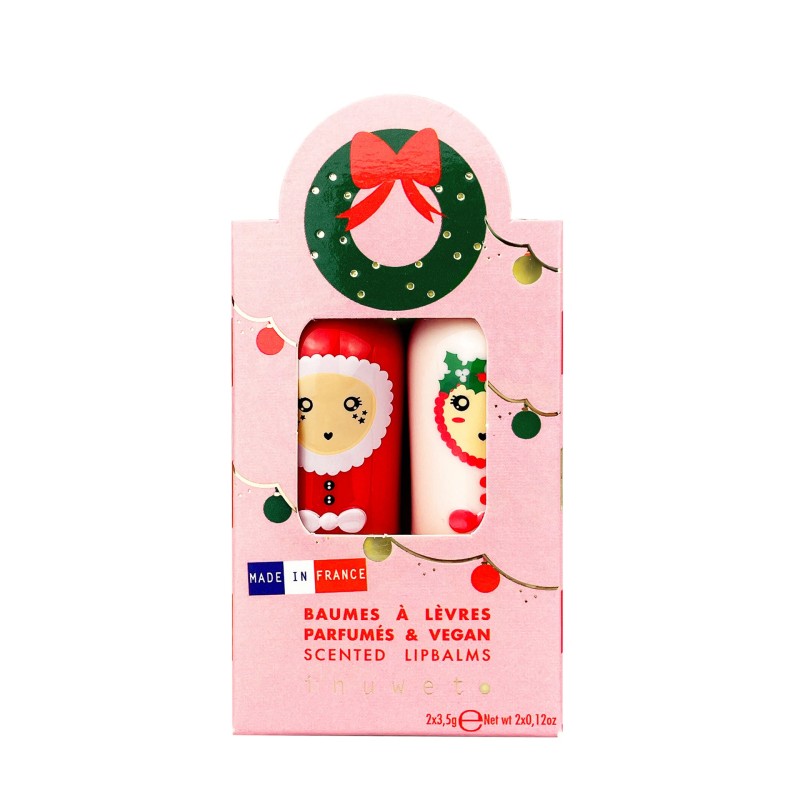 Conjunto de Bálsamo Labial de Natal